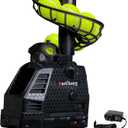 Furlihong 680BH 2 in 1 Baseball & Tennis Ball Launcher Machine, Adjustable Launch Angle, Speed and Interval, Auto Swing Function, Powered by Battery or AC Adapter, for Kids