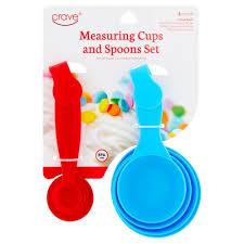 Jacent Measuring Set, 9 Piece, BPA-Free Stackable Cups and Spoons