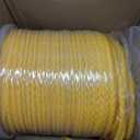 Rope & Cord – Hollow Braid Polypropylene All-Purpose Lightweight Rope – Yellow| Diameter: 1/2" |1000 Feet (Spool)