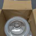 1 Gallon Glass Canister, Cookie Jar & Candy Jar with Airtight Lid, Large Food Storage Container for Buffet, Coffee & Flour, Laundry Room Storage & Pantry