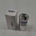 GE Genteq Capacitor round 45/5 uf MFD 370 volt 27L880 (replaces old GE# Z97F9895 / 97F9895), 45 + 5 MFD at 370 volts