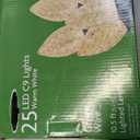 25 LED C9 Lights Warm White