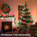 393 FT Christmas Lights 1000 LED Xmas Lights Outdoor Christams String Lights Waterproof 8 Modes & Timer, Fairy Lights Plug in for Weeding, Patio, Party, Holiday,Christmas Decor (Red+Green)