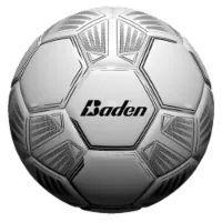 Baden S150D-701 Soccer Ball, Size 5, Black and White
