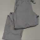 Bobobigo Women's Golf Pants with Deep Pockets Stretch 7/8 High Waisted Travel Pants Ankle Pants Casual Light Grey M