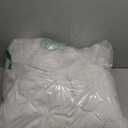 Flat Ultra Thin Bed Pillows Standard Size Pillow Set of 2 Extra Soft Down Alternative for Stomach Side Back Sleeper White 20x26inches