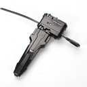 X Winder Launcher, with X Grip for Easy Control,Battling Gyro Accessories(Black)