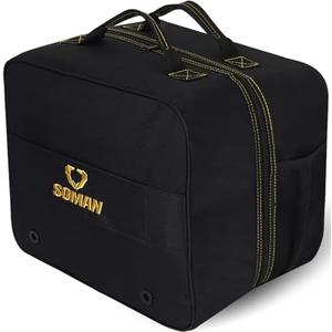 SOMANGEAR Motorcycle Helmet Bag, Helmet Storage Bag with 900D Waterproof Oxford for Motorcycle Motorbike Snowmobile Ski Welding Helmets
