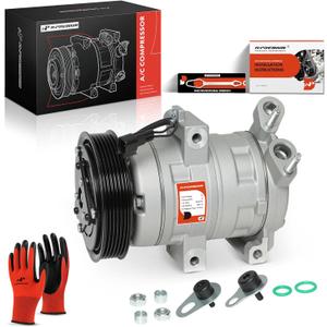 A-Premium Air Conditioner AC Compressor with Clutch Compatible with Ford Escape 3.0L 2008-2012 & Mazda Tribute 3.0L 2008-2011 & Mercury Mariner 3.0L 2007-2011