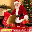 3 Pcs 19 Inch Cartoon Mouse Christmas Stocking Xmas Red Black Yellow Plush Hanging Stocking Fireplace Decor Polka Dot Candy Gift Bag for Holiday Christmas Tree Ornament Decoration