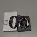 Fitness Tracker, Blood Pressure Watch with 24/7 Heart Rate, Step Tracker with 1.1" AMOLED Touch Color Screen, Sleep Calorie Counter Activity Pedometer for Android iOS