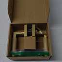 Asidrama 4 Pack Gold Privacy Door Handles, Door Lever with Door Knobs Indoor for Bedroom or Bathroom, Heavy Duty Door Handles Interior with Locks for Left Right Sided Doors