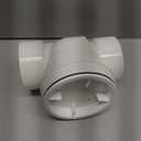 Cinsda 3" PVC Backwater Valve, 3 Inch Back Flow Preventer Valve, Backflow Water Valve Prevents Sewage Backflow