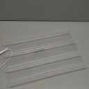 16” Acrylic Display Organizer with LED Light  3 Tier Perfume Stand and Display Step Shelves Holder, Cologne Organizer for Men, Figures Stand, Porta Perfumes Para Tocador, Clear Riser, Dessert Shelf