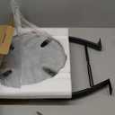 MUMTOP Side Patio Tables-Mosaic Outdoor Side Table - 14 Symmetrical Pattern Glass Accent Round End Table, Plant Stand Indoor Small Coffee Table for Garden or Living Room Decor (Blue Flower)