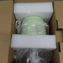 Food Processor - Cordless Mini Food Processor & Portable Small Food Chopper for Vegetables Fruit Salad Onion Garlic,Kitchen,1.3Cup 10 0z,150 Watts,Glass Container Dishwasher Safe (Green)