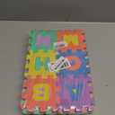 EVA Foam Mats, 36Pcs Play Tiles with Alphabets & Digits, Interactive Floor for Young Learners
