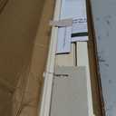 LazBlinds No Drill Vinyl Mini Blinds, 22" W x 48" H, Beige