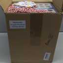 Sabary 50 Pack Valentines Day Watercolor Paint Sets Gifts Washable Watercolor Paintings with Card and 20 Meters Red Rope for Art Gifts Exchange Bulk