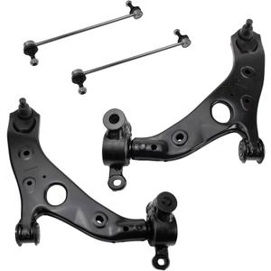 TRQ Front Suspension Kit Control Arm with Ball Joint Sway Bar Stabilizer Link Compatible with 2014-2020 Mazda 6 2013-2016 CX-5