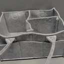 Mr. Pen- Baby Diaper Caddy Organizer, Car Caddy, Portable Organizer for Changing Table, Nursery (1 Pack, Regular, Gray)