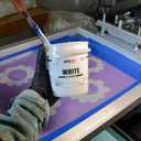 Rapid Cure Screen Printing Ink White (8oz.) - Plastisol Ink for Screen Printing, Fast Curing Fabric Paint - Screen Print Direct, USA Made