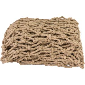 Pet Barrier Net Outdoor Safety Net Protective Railing Rope Net Multifunctional Decorative Mesh, Rope Thickness 6 mm (Color : 10cm Aperture, Size : 1x2m)