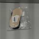 JaosWish No Show Socks Womens for Flats Loafers,No See Footies Nylon Non Slip Invisible Liner Thin Silk Sock 6 Pairs (9-12, 2black+2white+2nude)