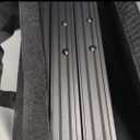 Anbte Folding Camping Table with Storage Net, 3ft Camping Table Aluminum Folding Table with 3 Adjustable Height Max 27.5 Inch Picnic Table Portable Table for Outdoor Backyard BBQ, Pure Black