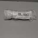 Juegoal Christmas Tree Table Decorations Set of 2, 9.5" White Glittered Xmas Pine Trees, Winter Snow Ornaments Tabletop Resin Trees Dinner Holiday Party Supplies Winter Mantle Shelf Centerpieces Decor