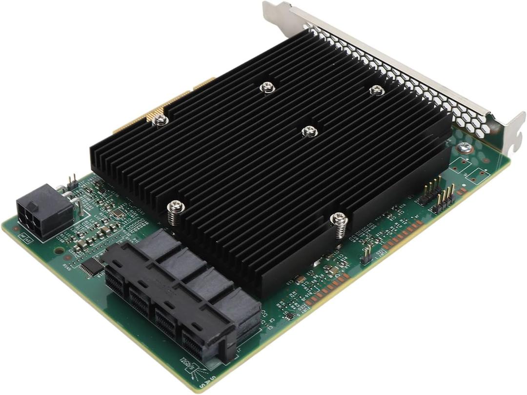 LSI HBA Raid Controllers, LSI SAS 9300 16I HBA Card 12Gbps 16 SATA SAS Port HBA Controller Card for for Linux for VMware for Freebsd