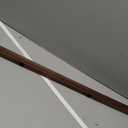 Vinyl Record Wall Mount - an Elegant Display Ledge Made from Solid Wood - This Vinyl Record Shelf Will Hold Records of Any Size (Brown)