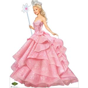 Cardboard People Glinda Life Size Cardboard Cutout Standup - Wicked (2024 Film)