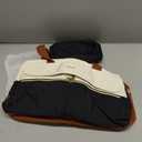 LOVEVOOK Weekender Bags for Women, Wide Open Large Travel Duffle Bag with Shoe Compartment, Carry on Overnight Bags, Hospital Bag for Women Labor Delivery with Wet Pocket (48L-2pcs, Black White Brown)