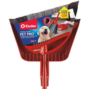 O-Cedar Pet Pro Broom with Step-On Dustpan | Remove 99% with One Sweep | DustPan Removes 3 Times More Pet Hair | Quiet Cleaning Tool for Cat and Dog Owners, PowerCorner Pet Pro Broom & Dust Pan