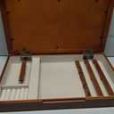 Hives and Honey Photo Collage Frame Jewelry Storage Organizer, Walnut