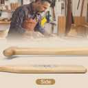 Wooden Canoe Paddle 4 Feet Row Boat Oars with Ergonomic Grip, Premium Wood, Protective Finish