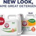 ARM & HAMMER Sensitive Skin Free Clear, 170 Loads Liquid Laundry Detergent, 170 Fl oz