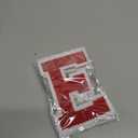 2 x 6.5" Jumbo Red Varsity Letter Patches - Letter E - Iron on Large Chenille Alphabet Monogram for Letterman Jacket Back