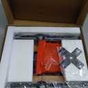 Small Round Side Table, Coffee Drink Table for Small Spaces, Modern Night Stand with Metal Leg, Weighted Iron Base Pedestal Round End Tables for Living Room, Bedroom, Narrow Corners, Sofa Couch