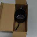 Small Watering Can Indoor Plants - 12 oz Mini Metal Watering Can with Long Spout Rust-Proof Stainless Steel Tiny Watering Pot for Small Indoor Plants Home & Office Black