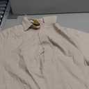 MAPICK Mens Shirts – Linen Short Sleeve Button Down Lightweight Breathable Summer Business Casual, Beach & Wedding Guest Beige, Medium