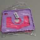 OKP Case for iPad A16 11th Generation 11 inch 2025/ 10th Generation 10.9 inch 2022, Shockproof Rugged Heavy Duty 11/10 th Gen i Pad Protective Cover with Pencil Holder/Kickstand, Purple+Hot Pink