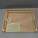 Tabletop Easel for Painting, 13.8"x11.4" Adjustable Portable Art Easel Includes Art Painting Papers, Sketch Papers and Masking Tape, Pinewood Drawing Board for Canvas, Books and Artwork