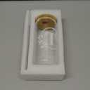 Birthday Gifts for Women, Monogrammed Initial Glass Cup Personalized Gifts for Women, 16oz Glass Cups with Lids and Straws, Iced Coffee Cup, Beer Can Shaped Glass - Gifts for Christmas, Birthday, T