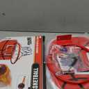 Indoor Basketball Hoop Set for Kids Adults, Mini Over The Door Hoop Set with 4 Balls for Dormitory Home Office, Upgarde Wall Mount Basketball Goal Sport Game for Boys Teen