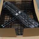 Amazon Basics 5-Shelf Tower Adjustable Storage Shelving Unit, Black, 16 D x 16 W x 54 H in