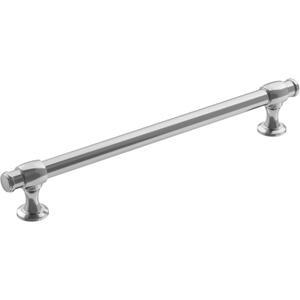 Amerock | Cabinet Pull | Polished Chrome | 7-9/16 inch (192 mm) Center-to-Center | Winsome | 1 Pack | Drawer Pull | Cabinet Handle | Cabinet Hardware