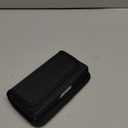 ykooe Rugged Nylon Holster Compatible with iPhone 17 16 15 14 13 12 & Pro Models, Galaxy S25, S24, S23, S22,S21 Cell Phone Belt Holder for Men, Black - L