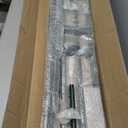 Lawn Leveling Rake,Stainless Steel Lawn Leveler with 45x10 Ground Plate, 78 Adjustable Long Handle, Heavy Duty Large Level Yard Tool for Grass, Golf Field, Level Soil or Dirt Ground Surfaces-Green